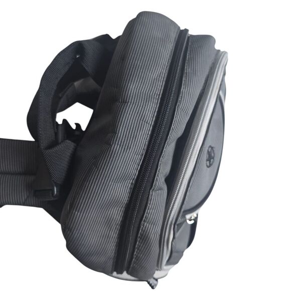 Jeep Adventures Backpack Diaper‎ Bag Grey Black Insulated Pocket - Picture 6 of 6